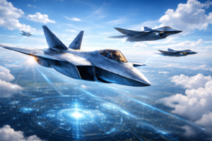 6th generation fighter jets concept showing future air combat technology