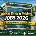 National Bank of Pakistan Jobs 2026 official portal apply online