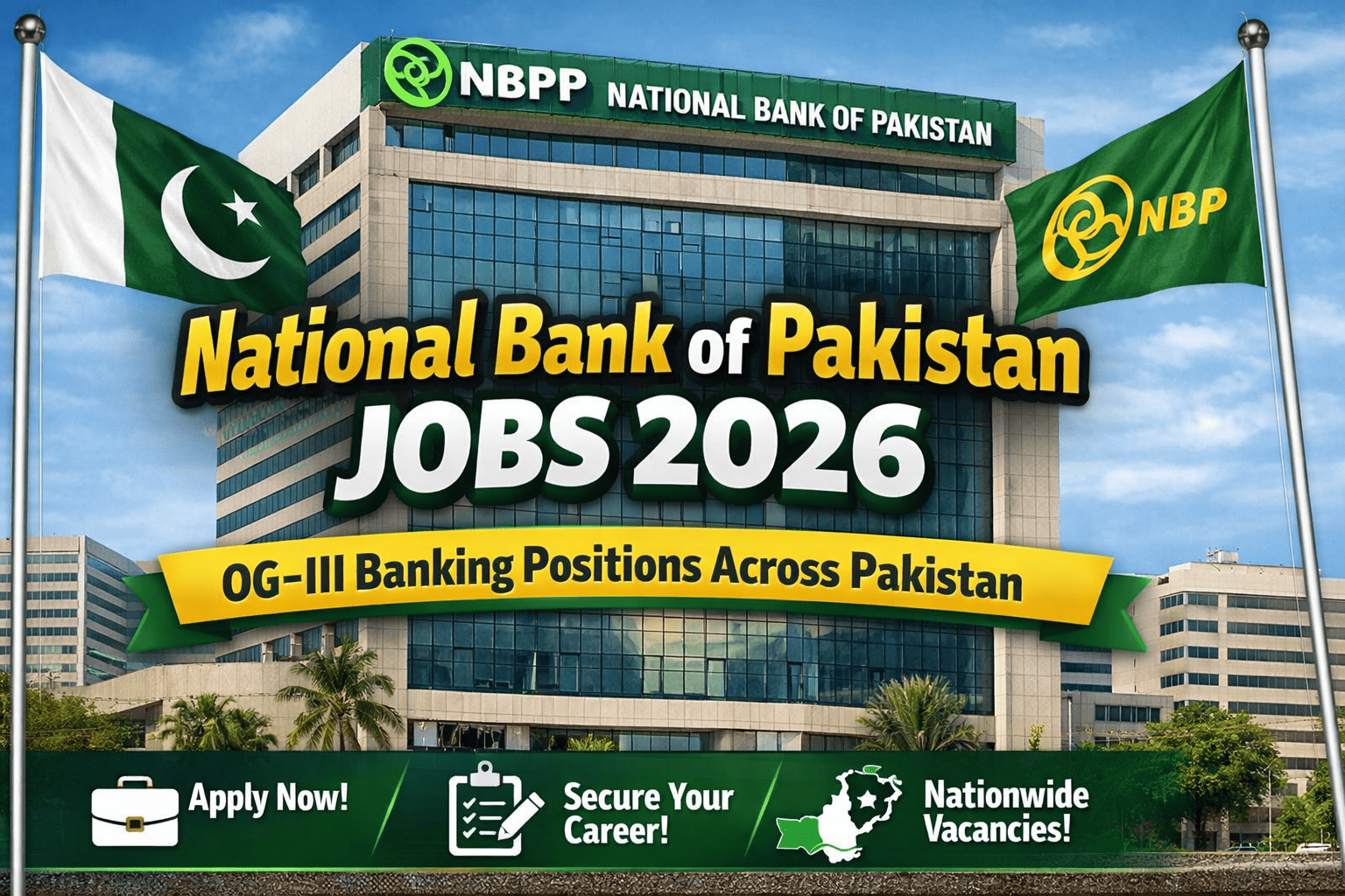 National Bank of Pakistan Jobs 2026 official portal apply online