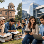 public vs private universities in Pakistan comparison for students