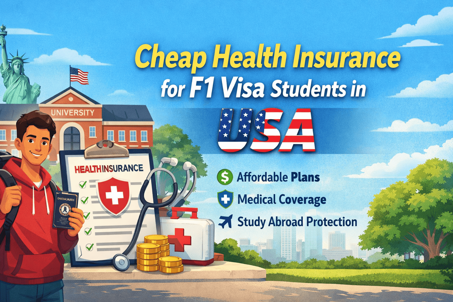 Health insurance for F1 visa students