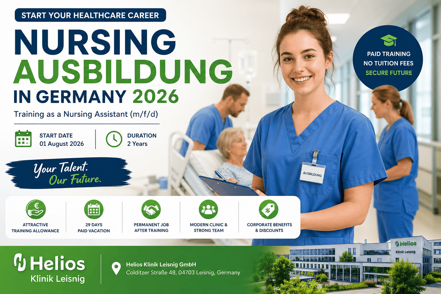 nursing ausbildung in germany